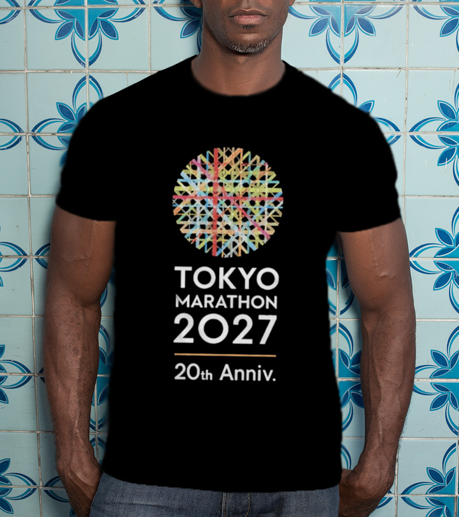 Tokyo Marathon 2027 20th Anniversary Celebration T-Shirt