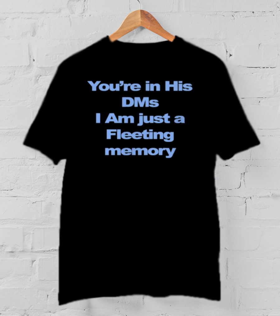 You're In His DMs I Am Just A Fleeting Memory T-Shirt