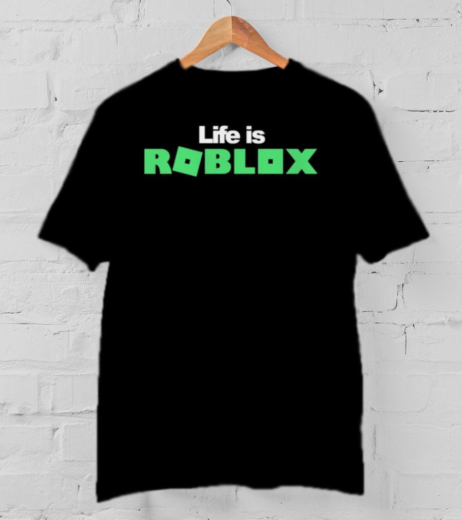 Life Is Roblox Gaming Meme DJ Akademiks T-Shirt