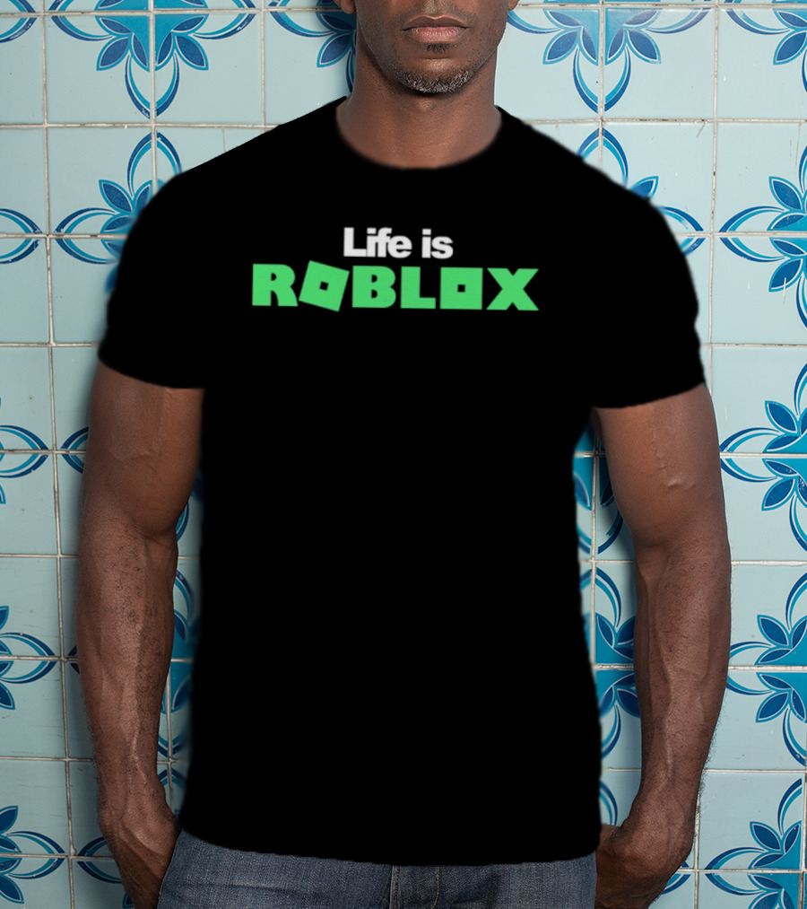 Life Is Roblox Gaming Meme DJ Akademiks T-Shirt