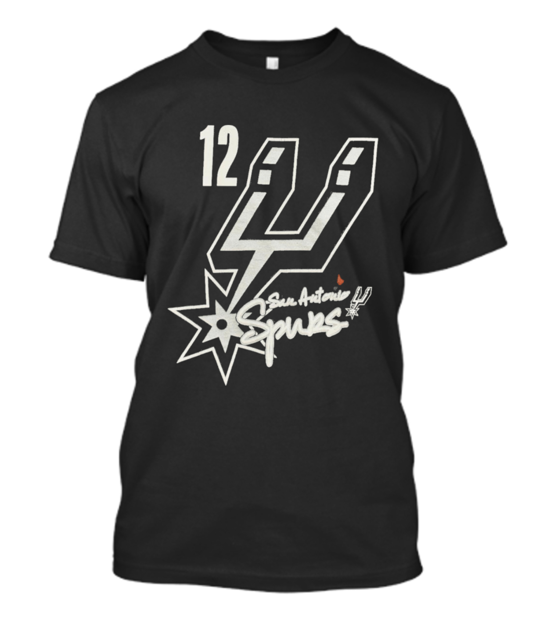 San Antonio Spurs 12 NBA 2010s T-Shirt
