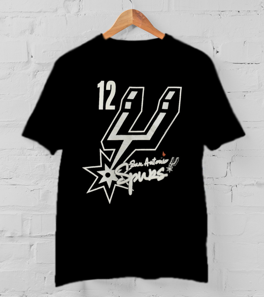 San Antonio Spurs 12 NBA 2010s T-Shirt