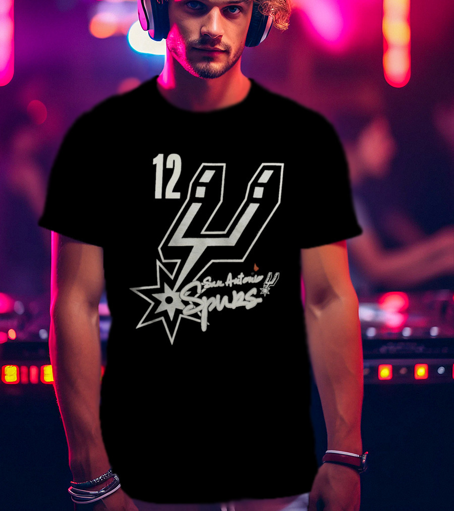 San Antonio Spurs 12 NBA 2010s T-Shirt
