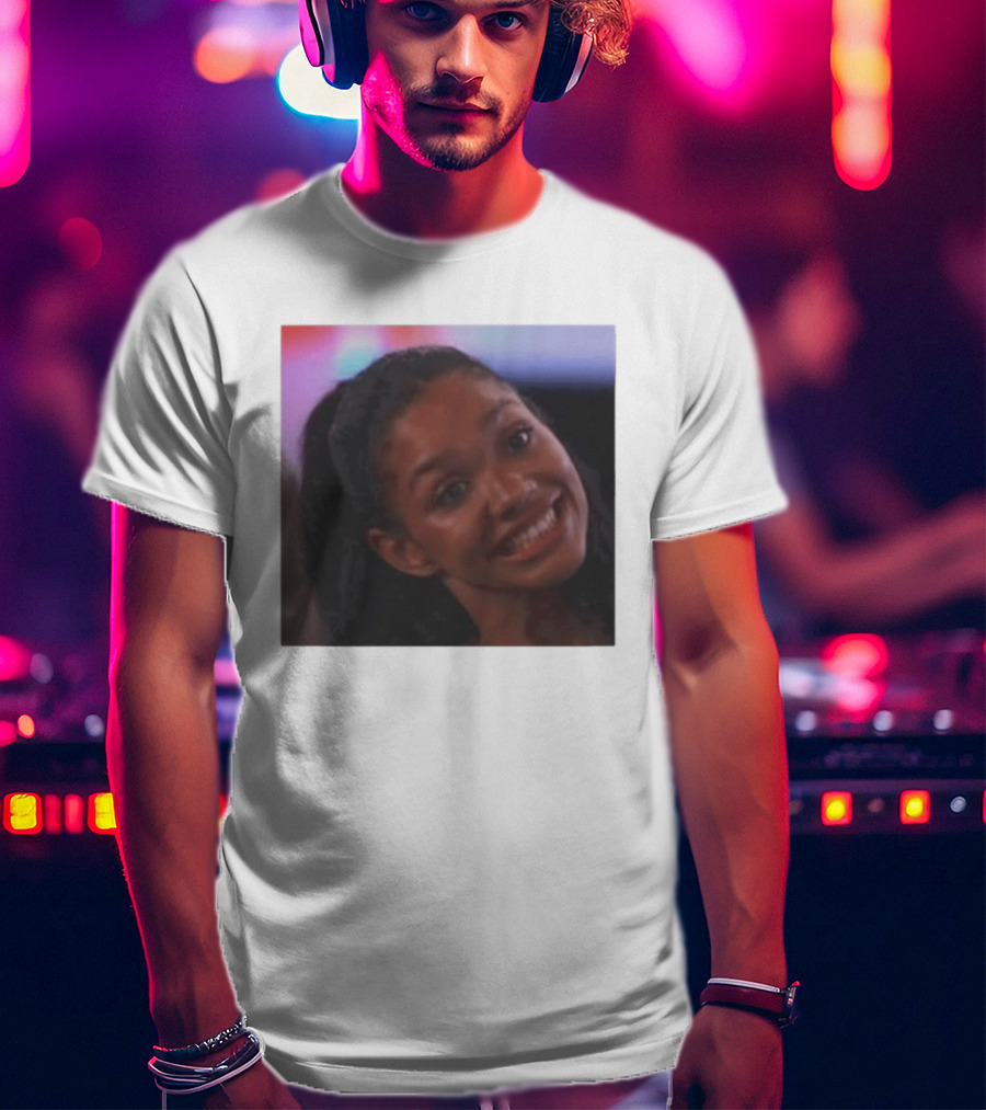 Melanie Moreno Meme Smiling Gone Mad T-Shirt