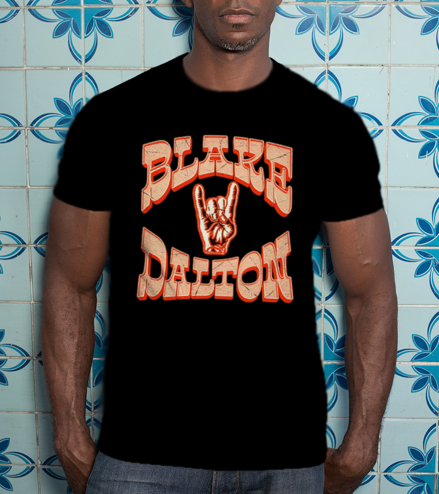 Blake Dalton Hook Em Hand Gesture T-Shirt