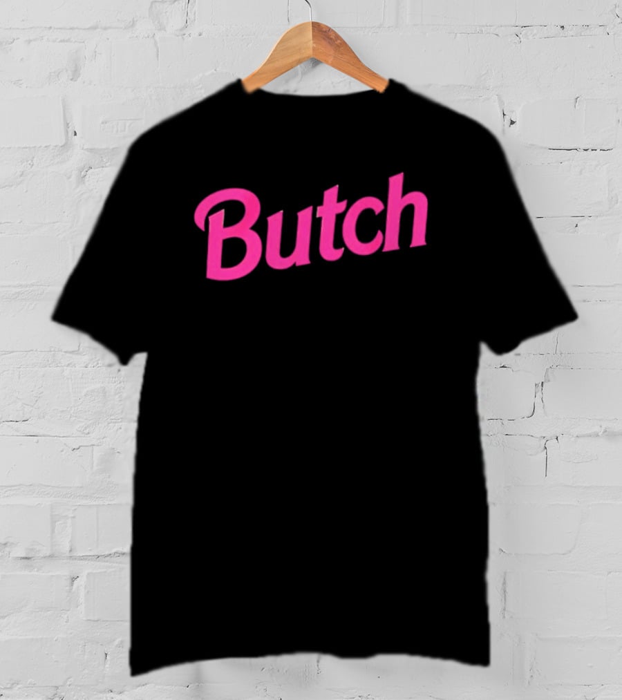 Butch Lesbian LGBTQ Pride Bold Pink T-Shirt