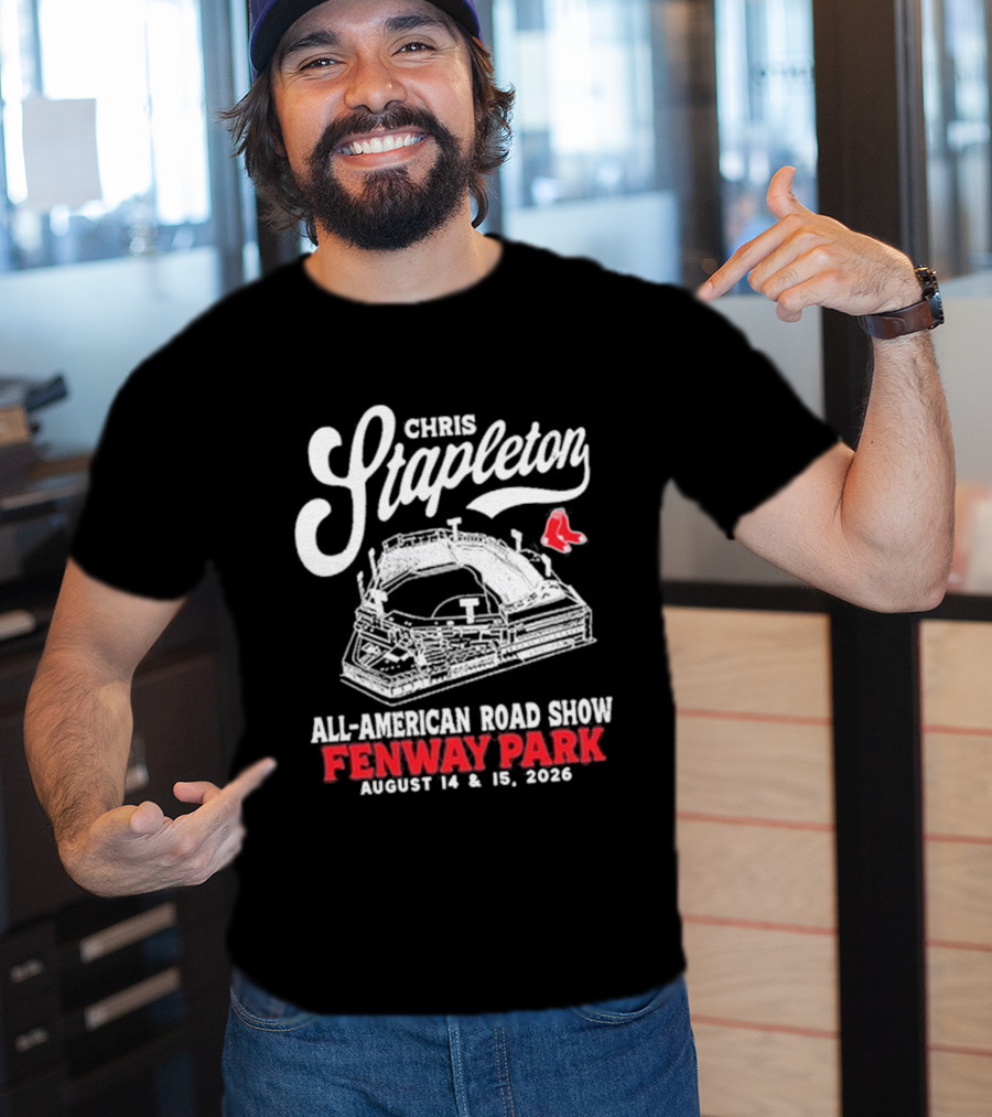 Chris Stapleton All American Road Show Fenway Park August 14 15 2026 T-Shirt