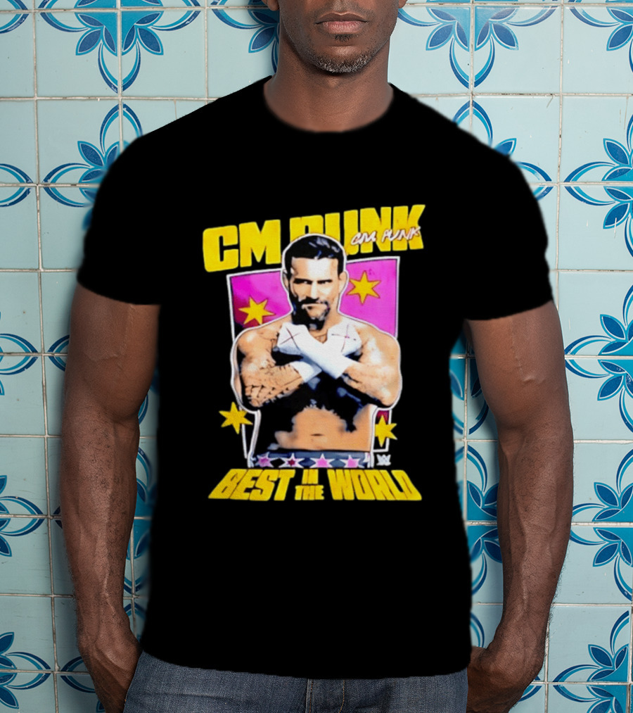 Cm Punk Best In The World WWE Wrestling T-Shirt