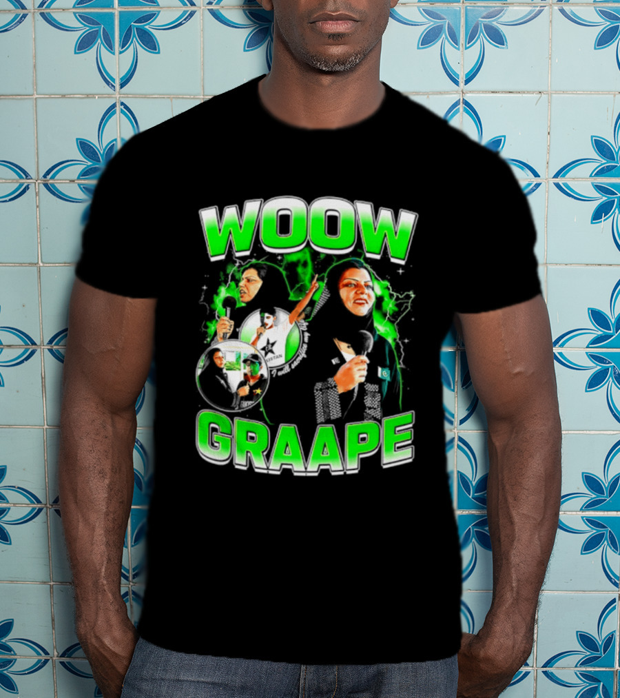 WOOW Graape I Will Sacrifice My Life For Pakistan Enthusiastically T-Shirt