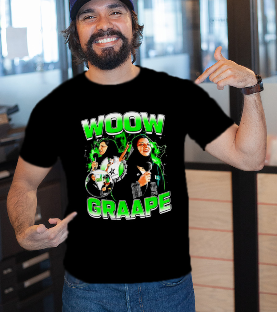 WOOW Graape I Will Sacrifice My Life For Pakistan Enthusiastically T-Shirt