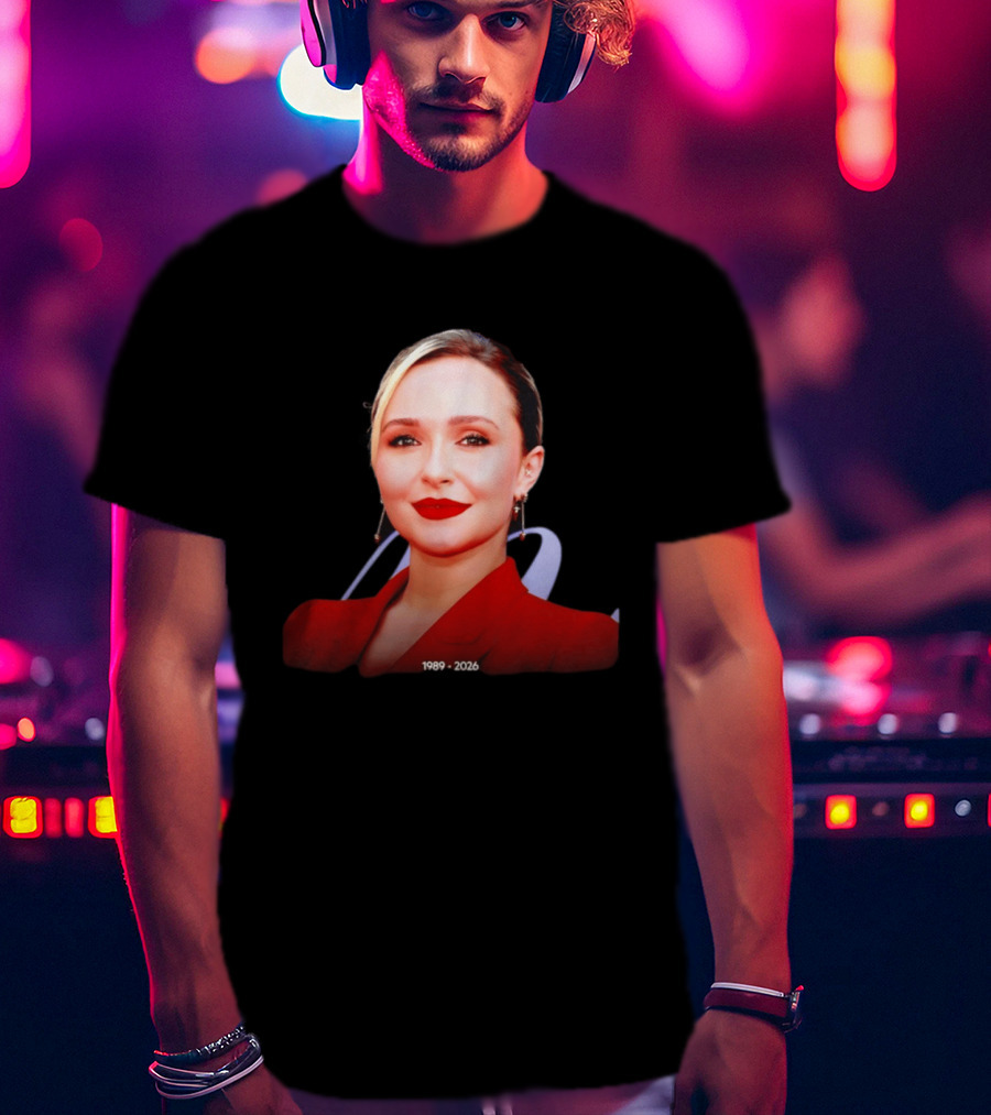 In Memory Of Hayden Panettiere 1989 2026 T-Shirt