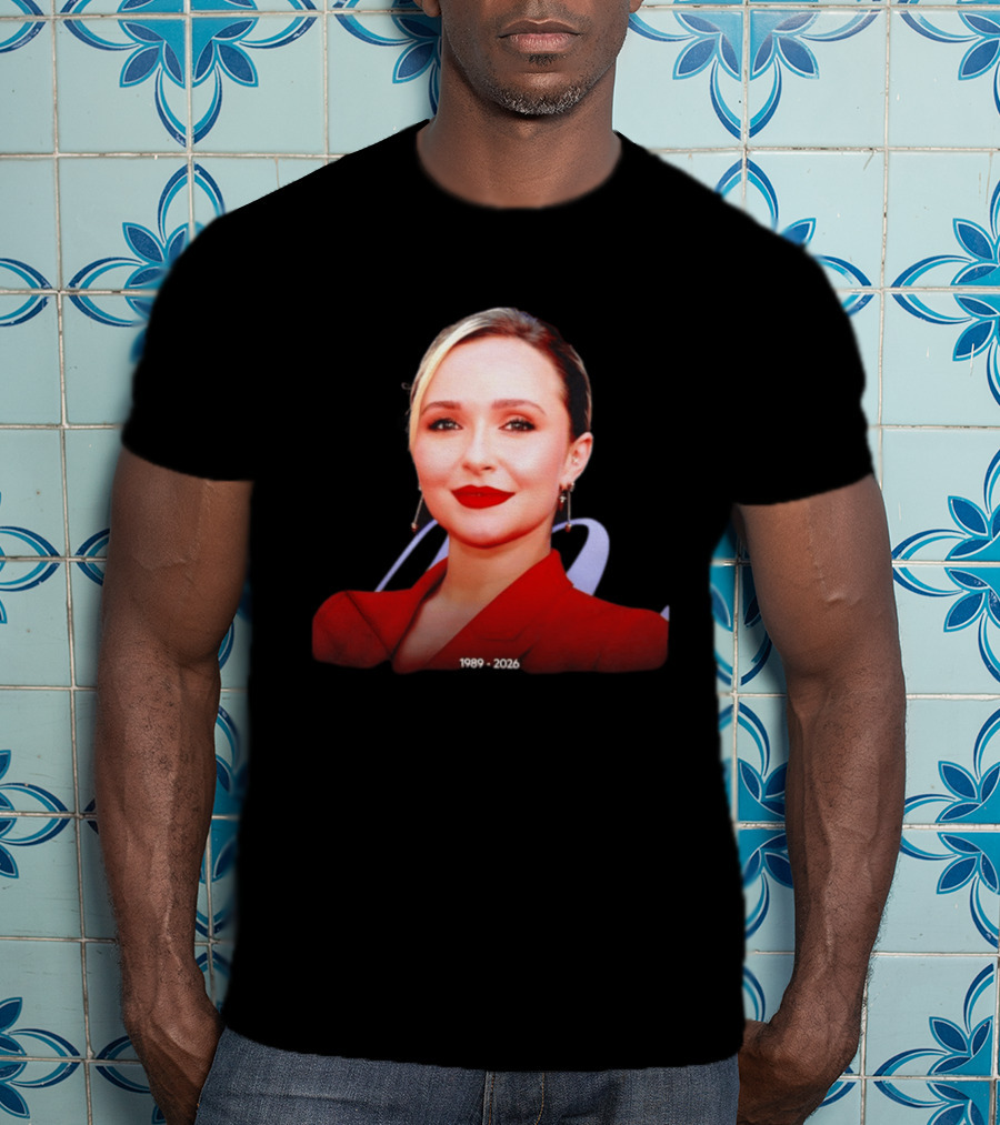 In Memory Of Hayden Panettiere 1989 2026 T-Shirt