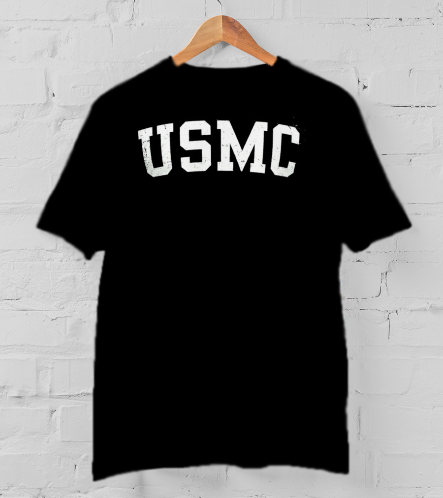 Zac Efron USMC Vintage Military T-Shirt