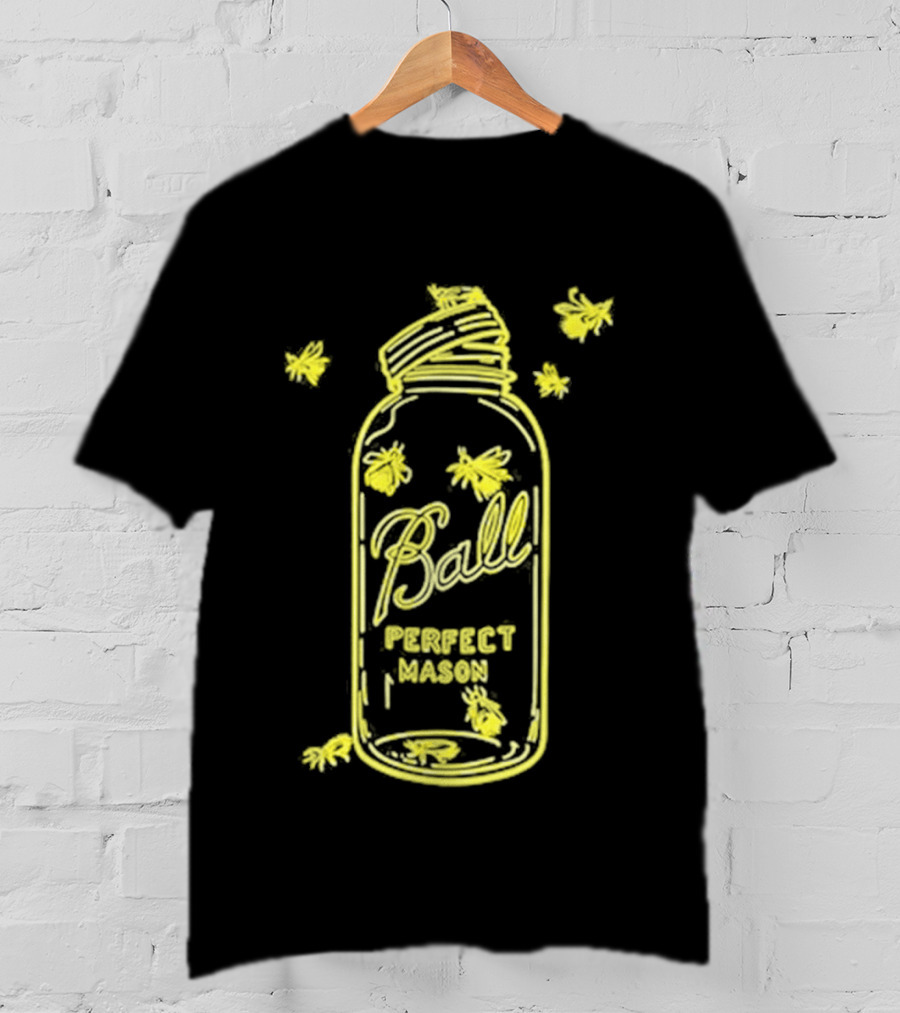 Ball Perfect Mason Jar Firefly Glow T-Shirt