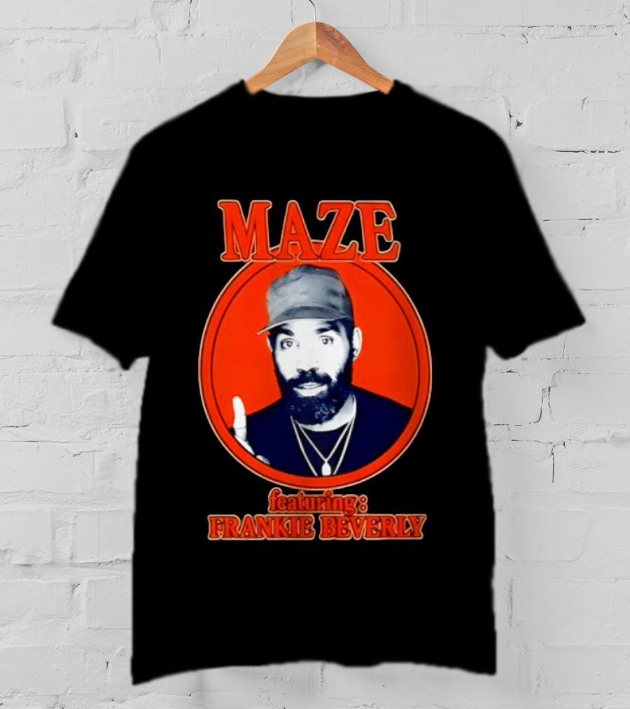 Maze Featuring Frankie Beverly Iconic Soul R&B T-Shirt