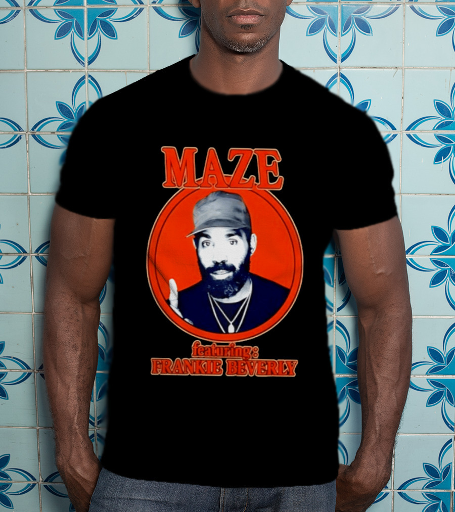 Maze Featuring Frankie Beverly Iconic Soul R&B T-Shirt