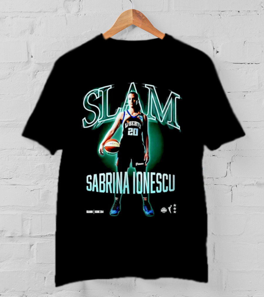 SLAM Sabrina Ionescu New York Liberty Issue 254 T-Shirt