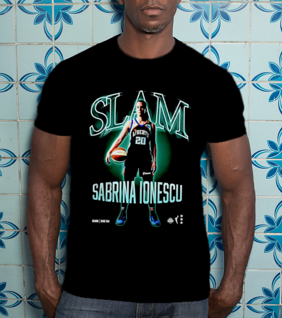 SLAM Sabrina Ionescu New York Liberty Issue 254 T-Shirt