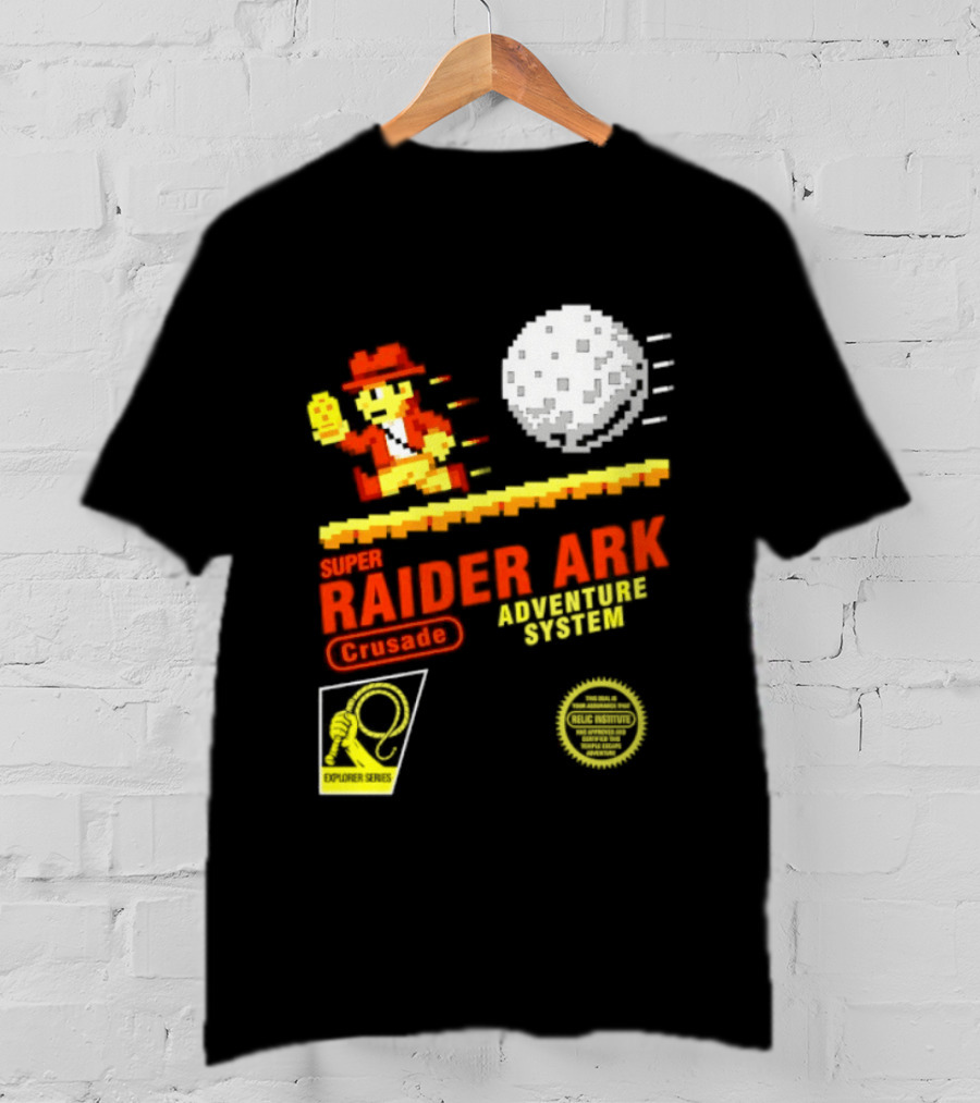 Super Raider Ark Adventure System Crusade Explore Series T-Shirt