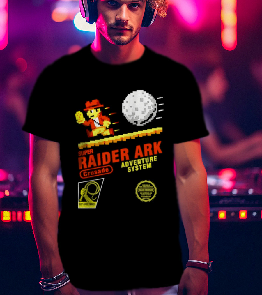 Super Raider Ark Adventure System Crusade Explore Series T-Shirt