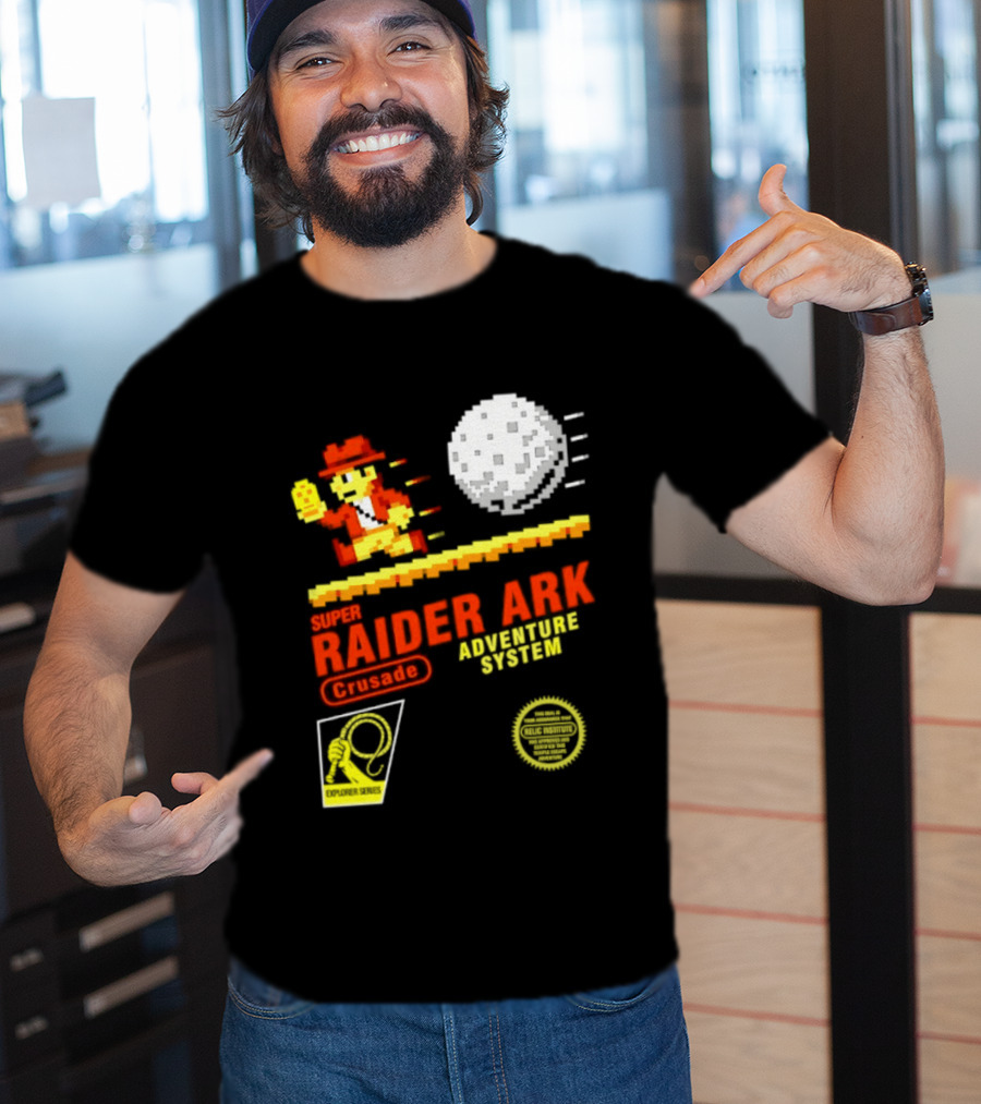 Super Raider Ark Adventure System Crusade Explore Series T-Shirt