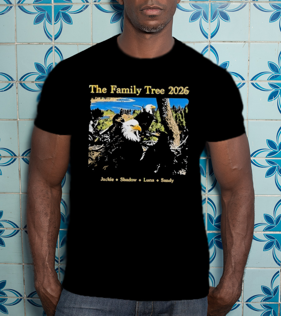 The Family Tree 2026 Jackie Shadow Luna Sandy Bald Eagles T-Shirt
