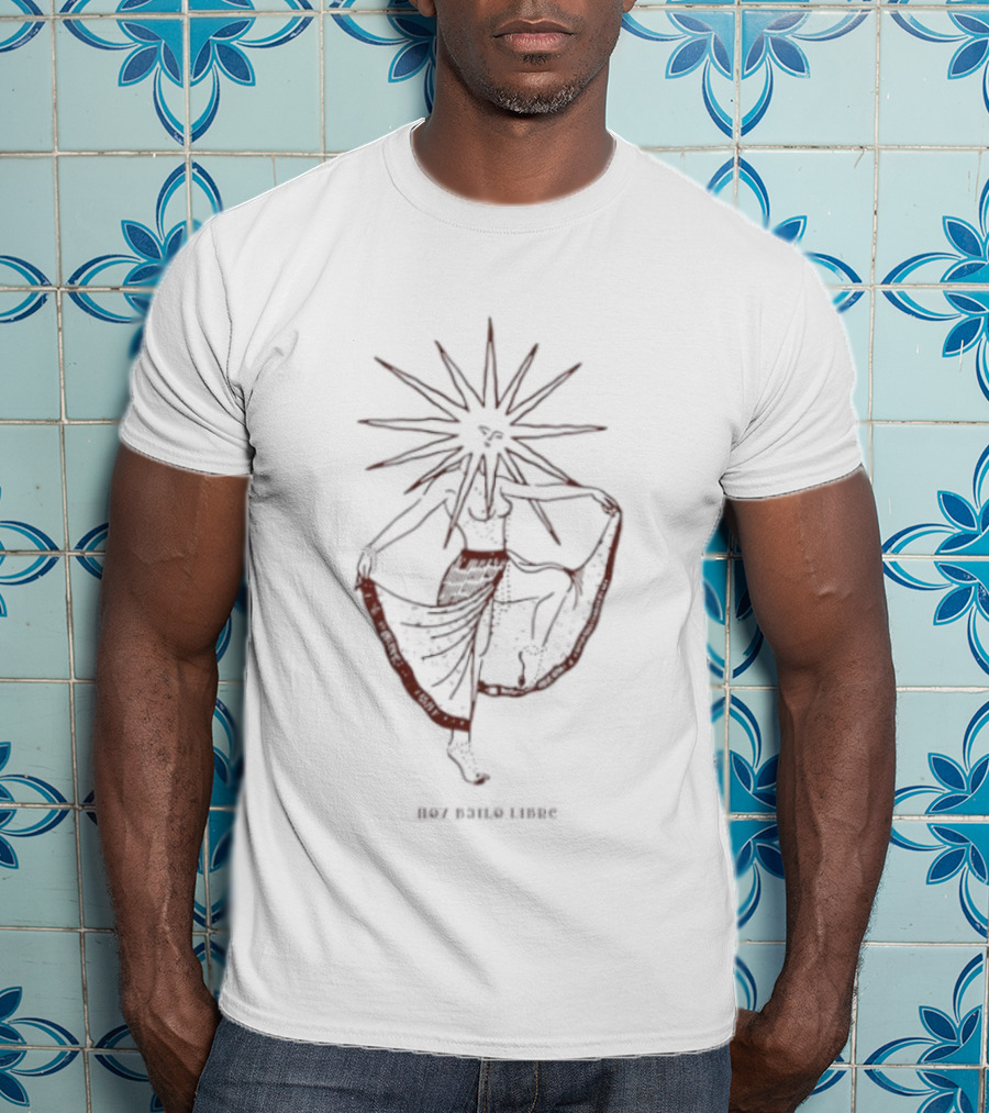 Hoy Bailo Libre Sun Dancer Boho Celestial Radiance T-Shirt