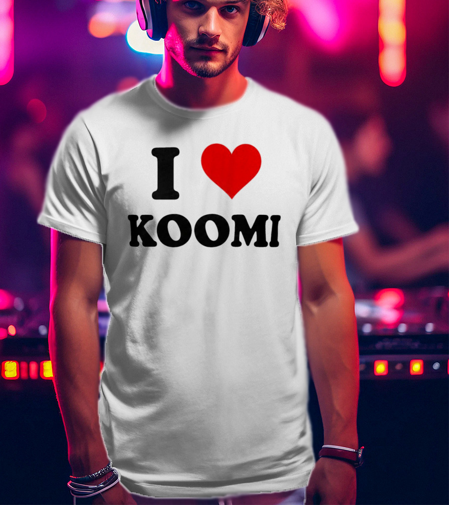 I Heart Koomi Bold Love T-Shirt