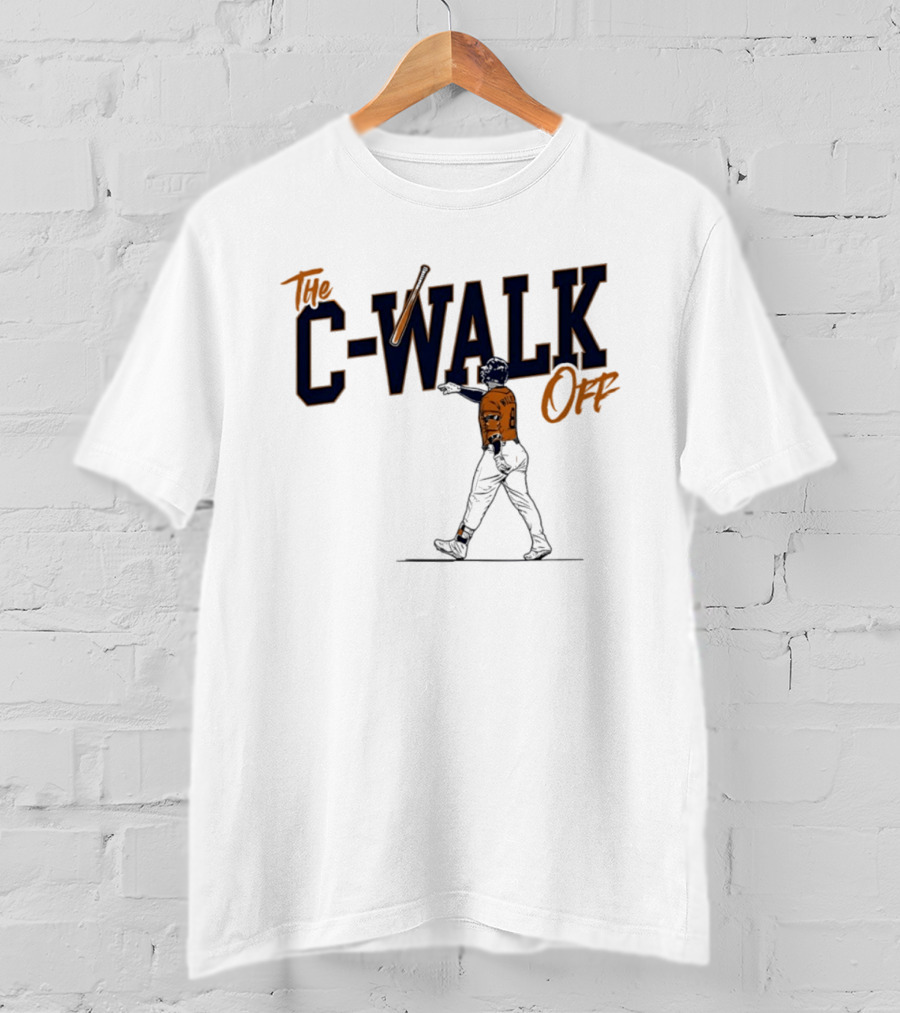 The C Walk Off Christian Walker Houston Astros 2026 MLB Baseball Fan T-Shirt