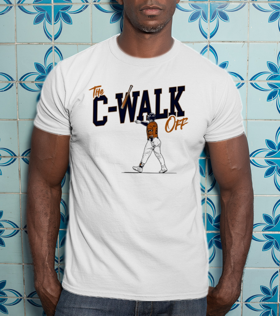 The C Walk Off Christian Walker Houston Astros 2026 MLB Baseball Fan T-Shirt