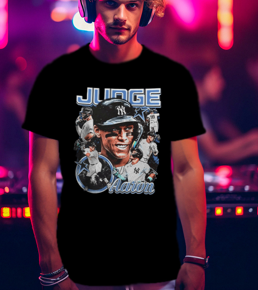 Aaron Judge New York Yankees Baseball Star Player Highlights 2026 T-Shirt