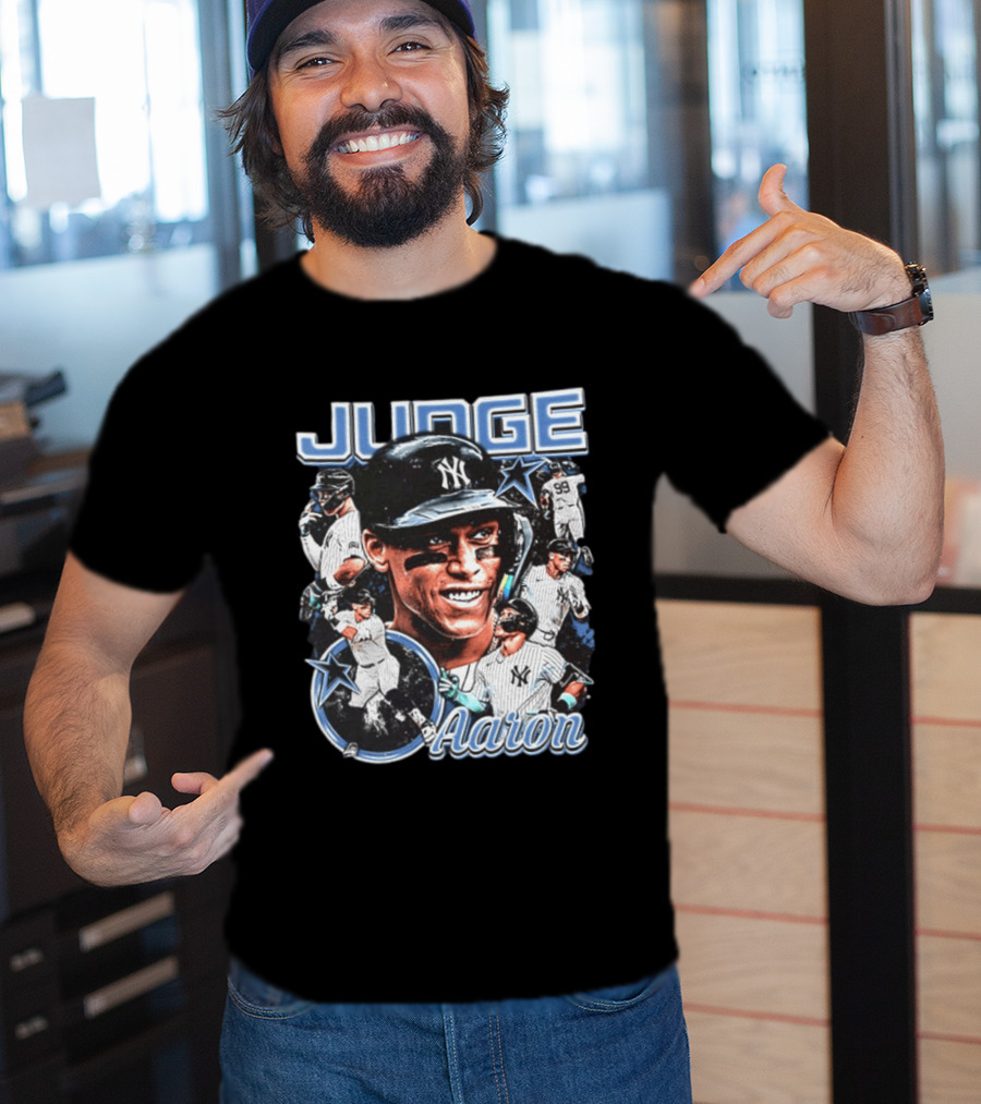 Aaron Judge New York Yankees Baseball Star Player Highlights 2026 T-Shirt