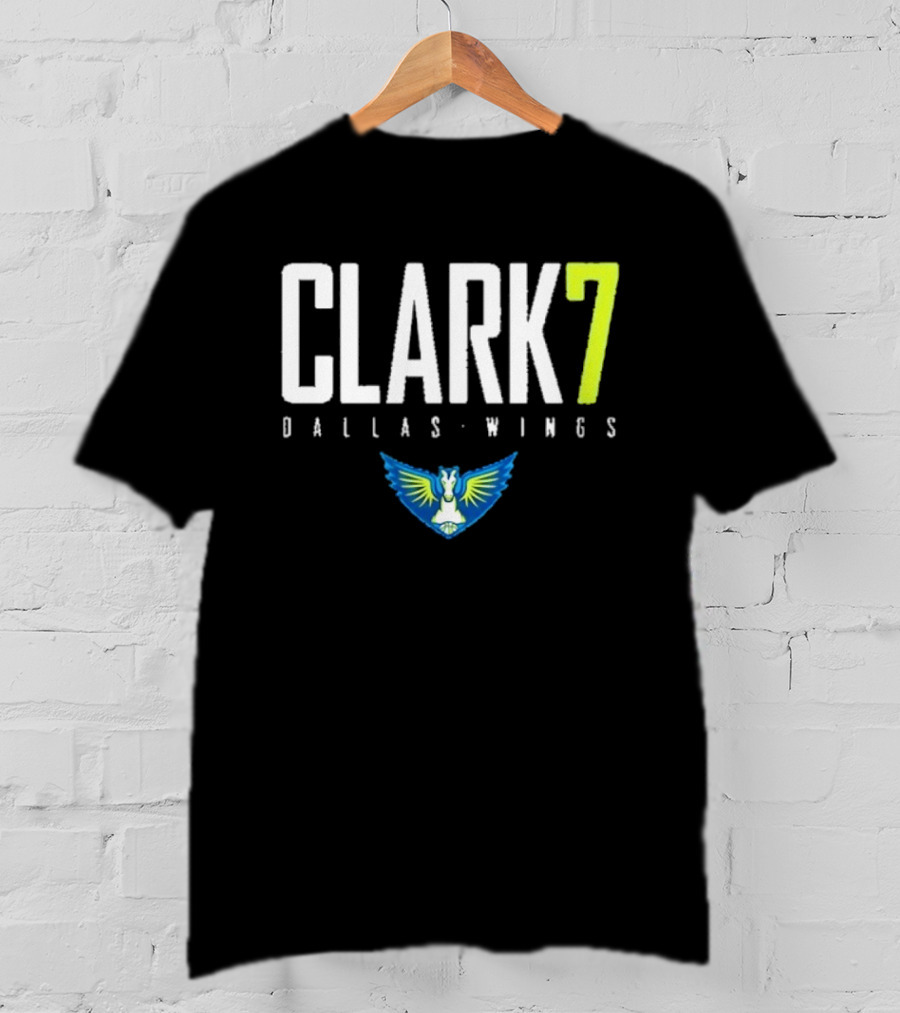Caitlin Clark 7 Dallas Wings WNBA Basketball T-Shirt