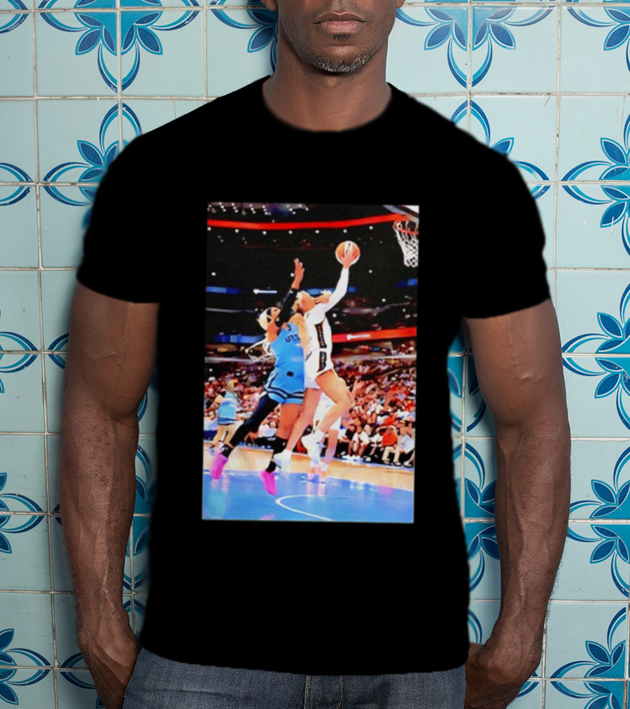 Caitlin Clark Indiana Fever Gameplay Action WNBA Basketball Competition T-Shirt