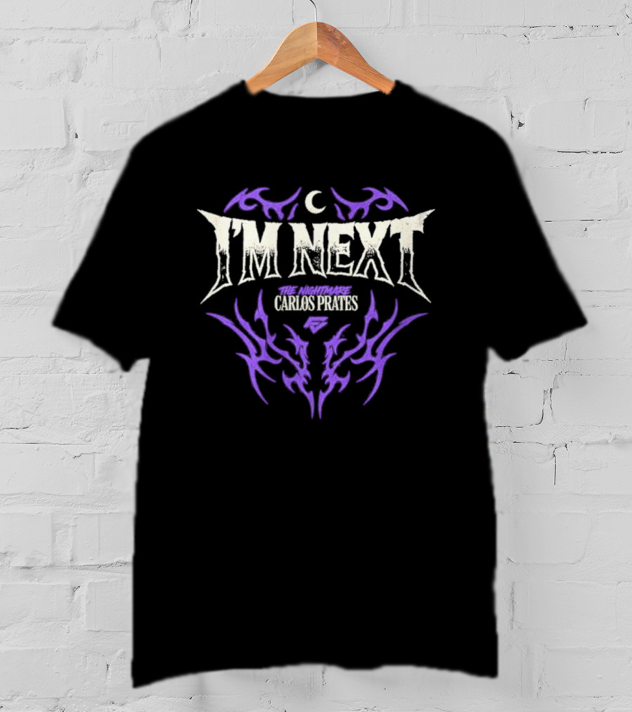 Carlos Prates I'm Next The Nightmare Purple Gothic T-Shirt