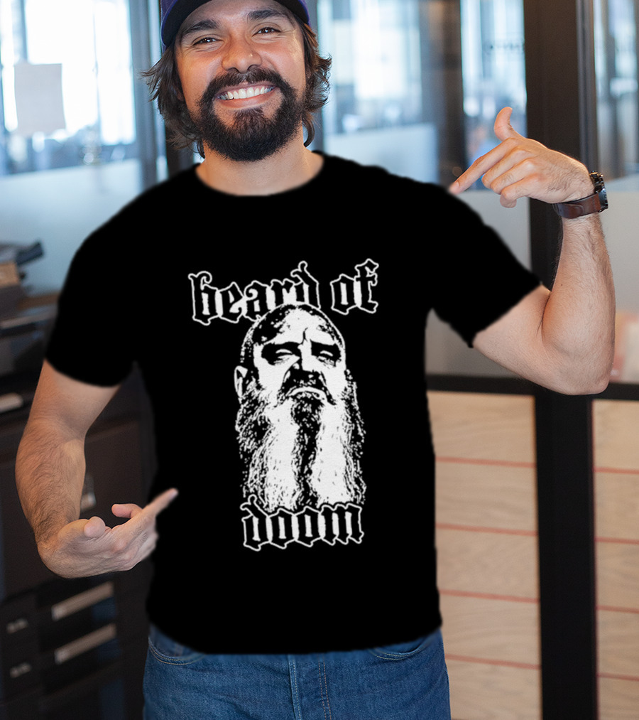 Crowbar Kirk Windstein Beard Of Doom Heavy Metal T-Shirt