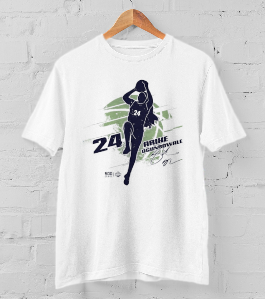 24 Dallas Wings Arike Ogunbowale WNBA Player T-Shirt