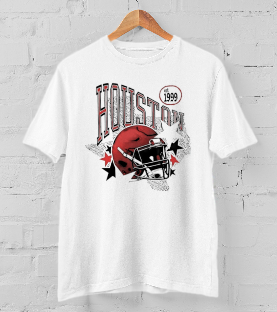 Houston Texans Est 1999 Football Helmet T-Shirt