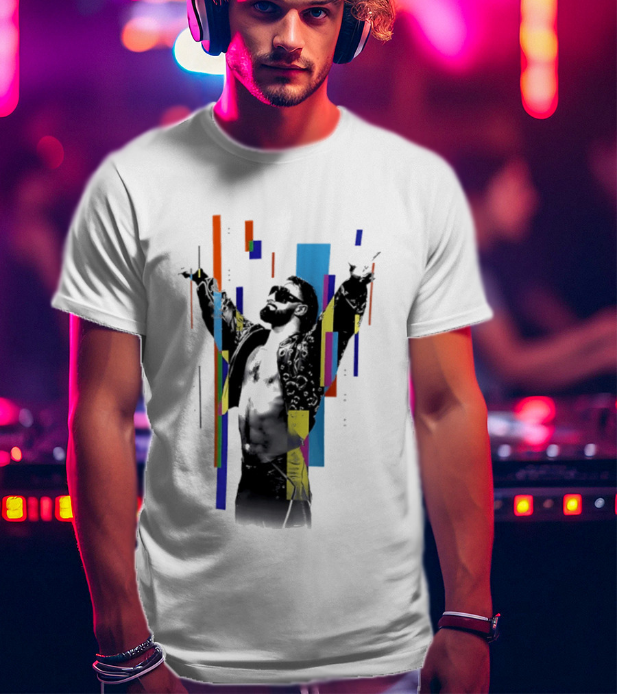 Seth Rollins Revolutionary Visionary WWE Iconic Pose T-Shirt