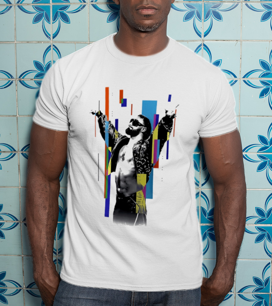 Seth Rollins Revolutionary Visionary WWE Iconic Pose T-Shirt
