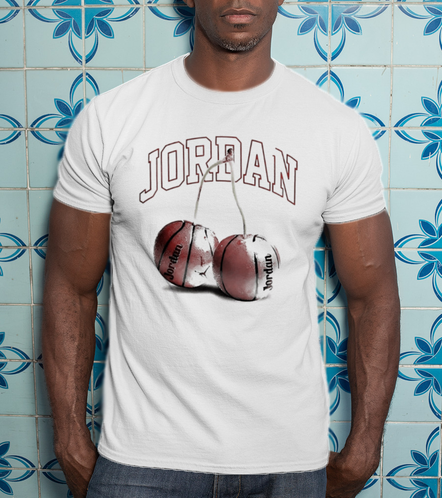Jordan Cherry Basketball Established 1984 T-Shirt
