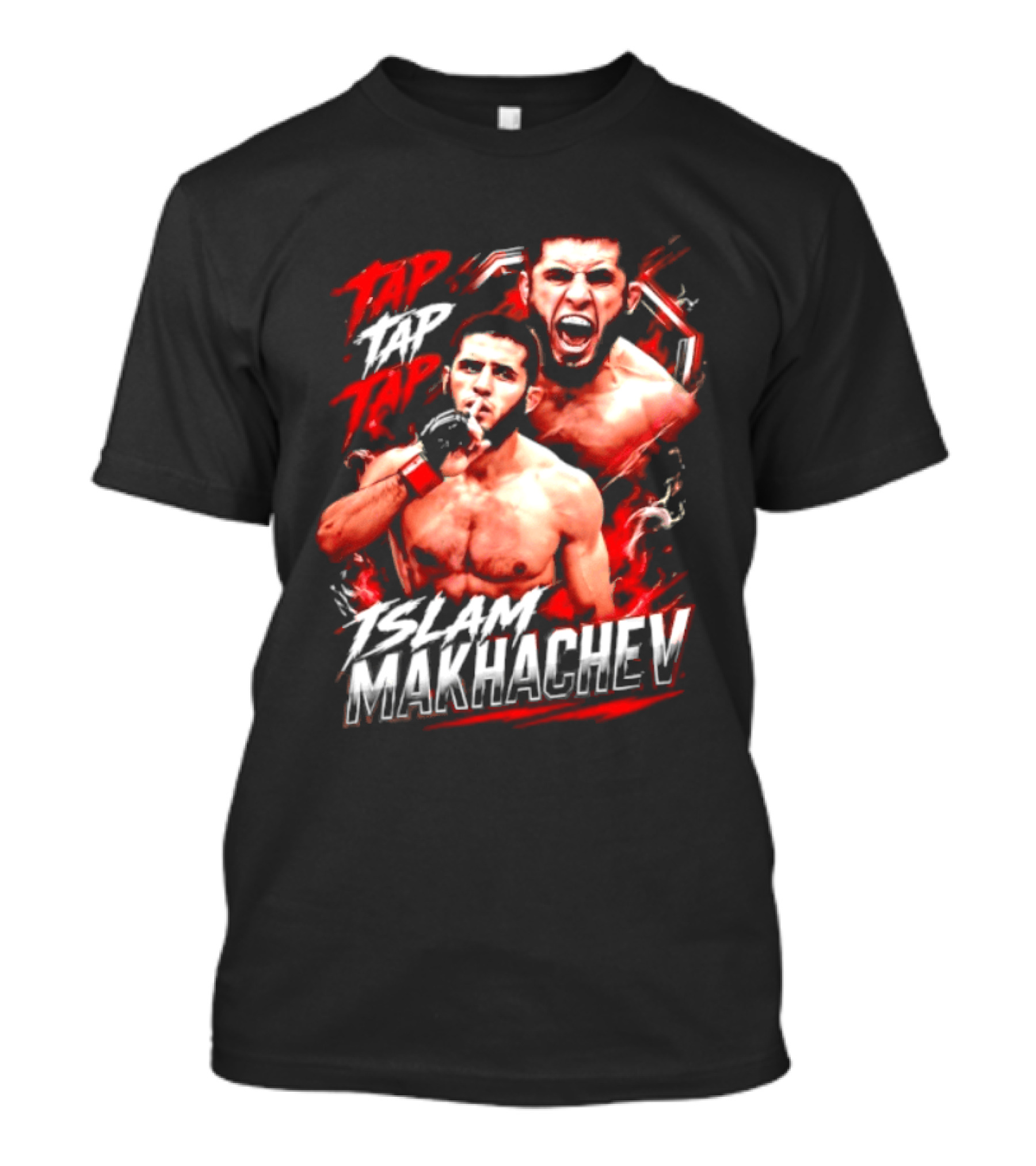 Islam Makhachev Tap Tap Tap UFC MMA Mixed Martial Arts Fighter T-Shirt