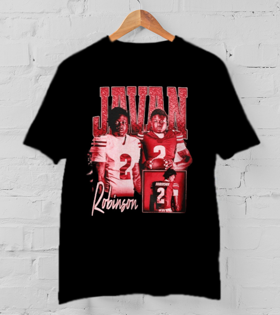 Javan Robinson Florida State Seminoles Football Number 2 T-Shirt