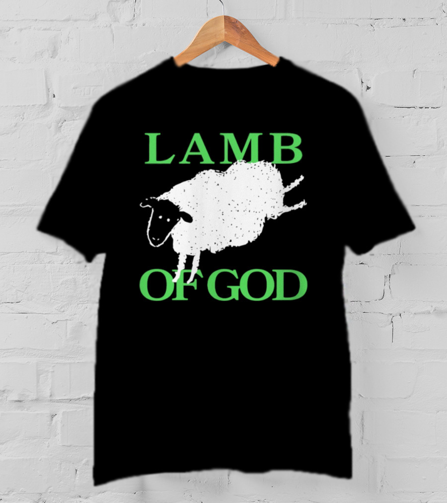 Lamb Of God Heavy Metal Band Metalcore Sheep Image T-Shirt