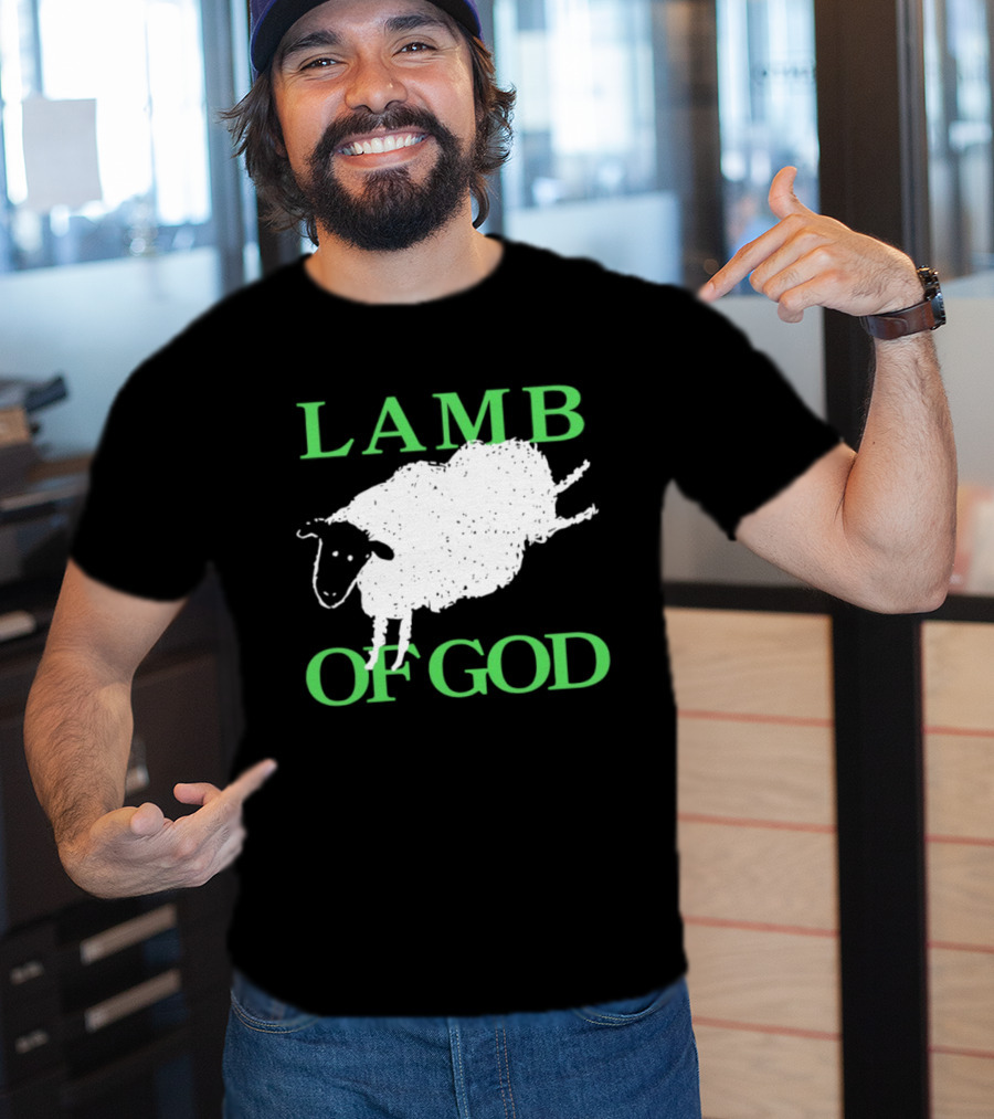 Lamb Of God Heavy Metal Band Metalcore Sheep Image T-Shirt