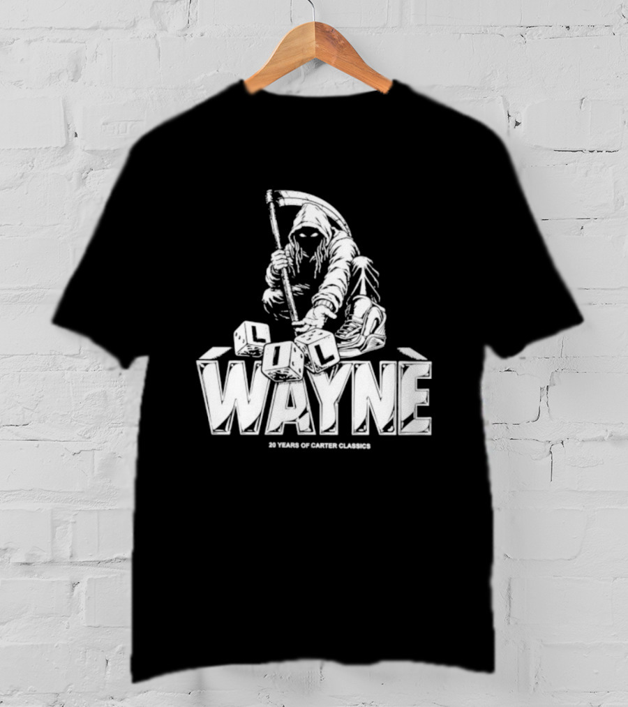 Lil Wayne 20 Years Of Carter Classics Reaper T-Shirt