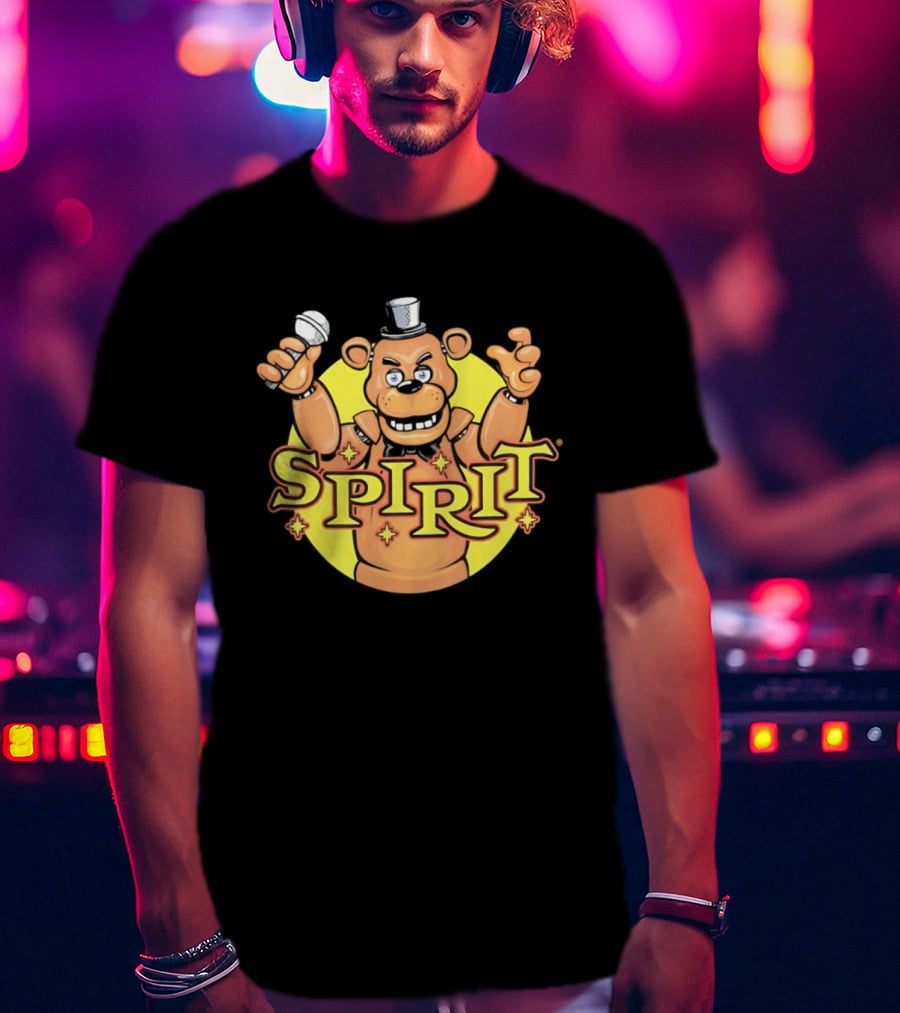 Five Nights At Freddy's Spirit Halloween Freddy Fazbear Animation T-Shirt