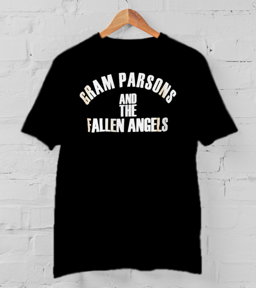 Gram Parsons And The Fallen Angels Country Rock Band T-Shirt