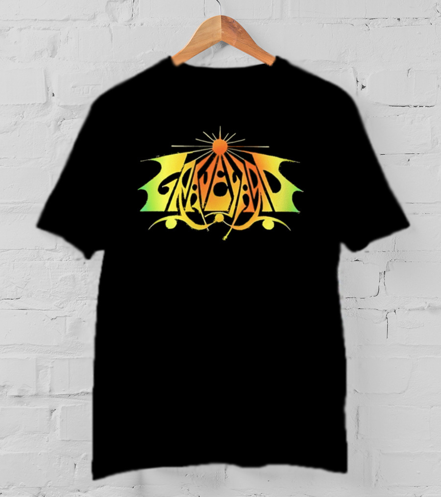 Graveyard Fever Vibrant Gothic Sunburst T-Shirt