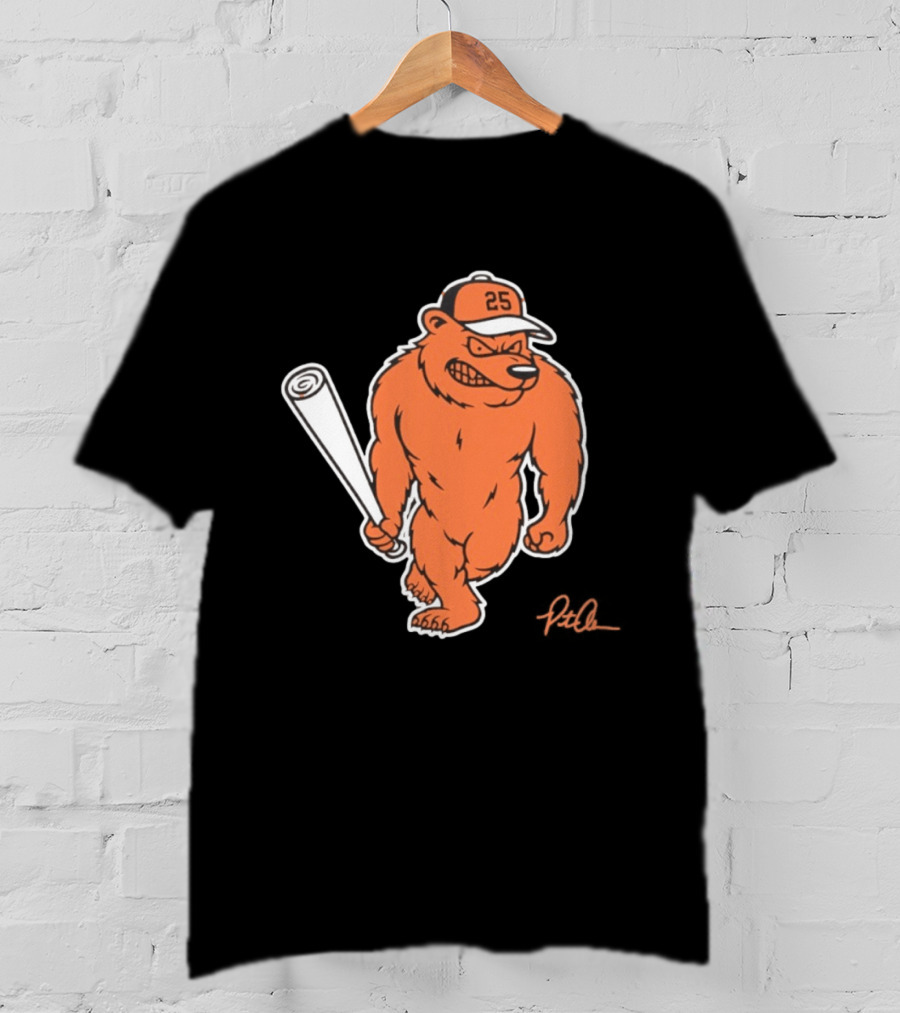 Polar Bear Pete 25 Baltimore Orioles MLB 2026 Season T-Shirt